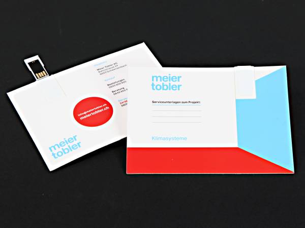 usb papier karte postkarte individuell bedruckt