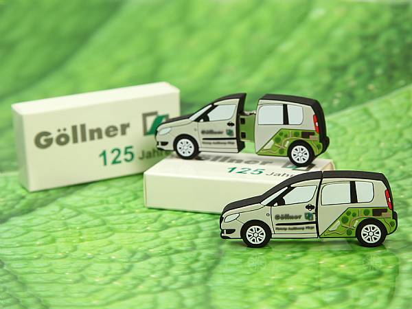 usb stick auto fahrzeug car kunststoff mobil werbung