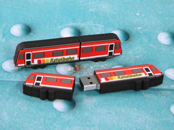 usb stick bahn wagon zug transport kreativ