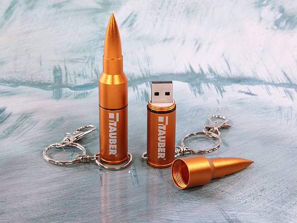 usb stick bullet patrone gewehr pistole kugel