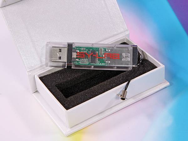 usb stick crystal transparent durchsichtig verpackung box kreativ