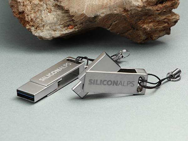 usb stick dual speed logo gravur werbung