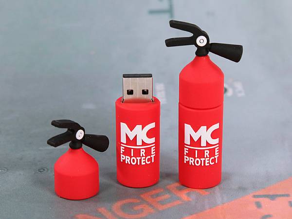 usb stick feuerlöscher feuerwehr schutz feuer