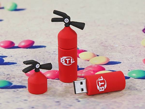 usb stick feuerlöscher sicherheit feuerwehr schutz feuer