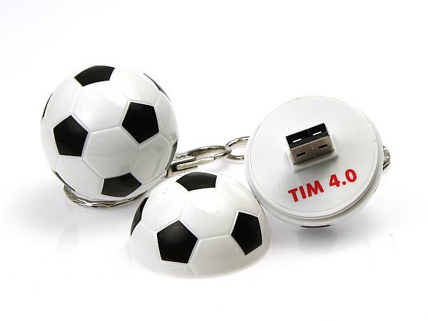 usb stick fussball ball sport schwarz weiss logo