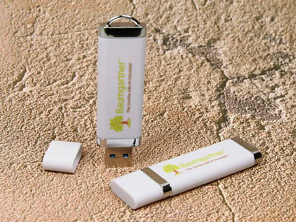 usb stick kunststoff schlicht digitaldruck logo werbung speed