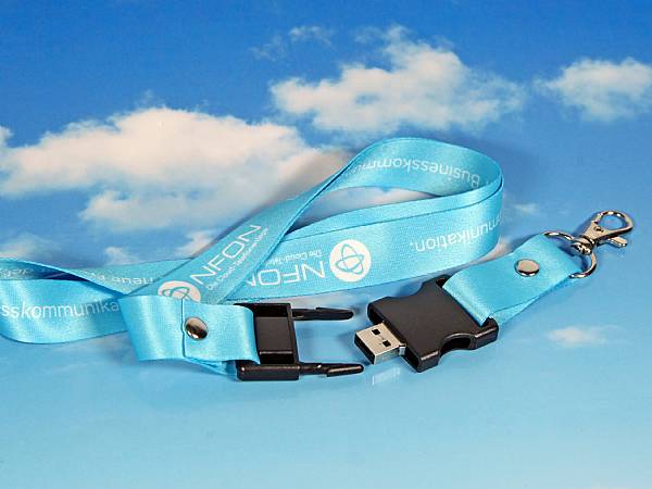 usb stick lanyard band werbung messe