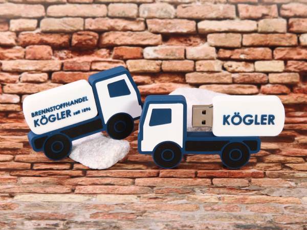 usb stick lkw individuell truck auflieger werbung