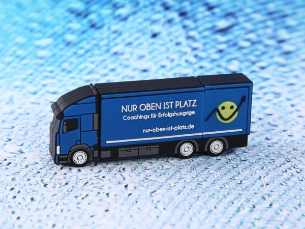 usb stick lkw transporter truck verkehr werbung