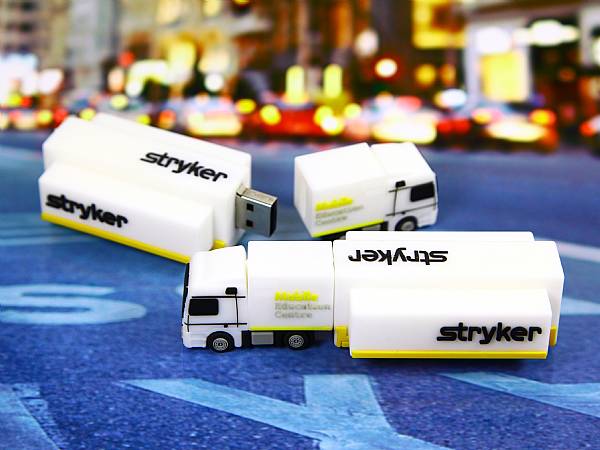 usb stick lkw truck verkehr transport logo werbung