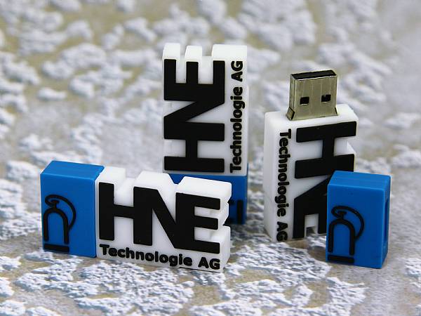 usb stick logo freiform custom werbung