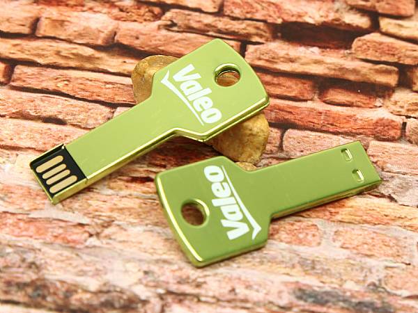 usb stick schluessel metall aufdruck logo