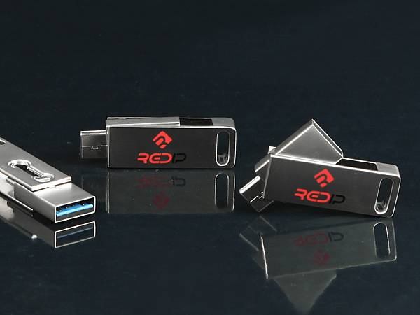 usb stick speed dual edel schlicht logo druck