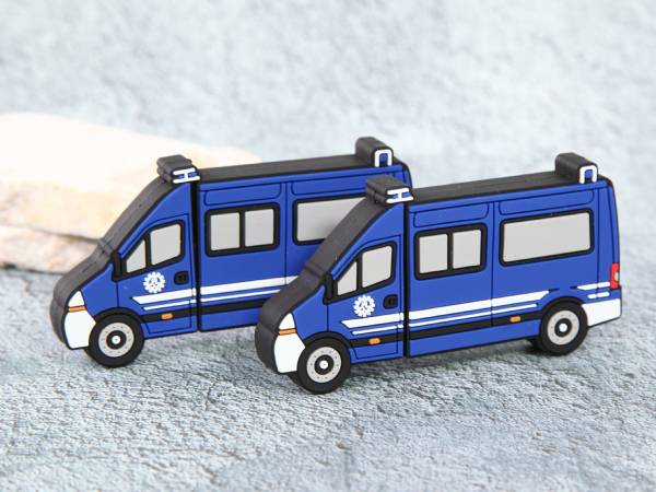 usb stick transporter van kastenwagen transport kreativ sonderanfertigung