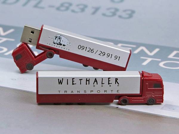 usb stick truck lkw verkehr strasse transport