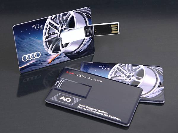USB Visitenkarte aus Kunststoff, USB Scheckkarte mit Ihrem Logo bedruckt