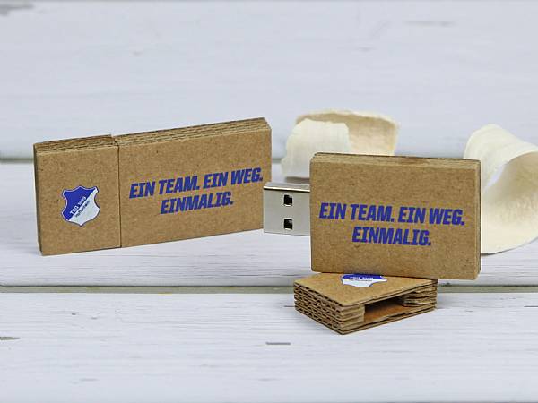 usb stick wellpappe natur karton papier werbegeschenk