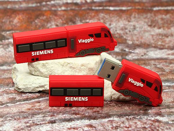 usb stick zug bahn transport verkehr logo