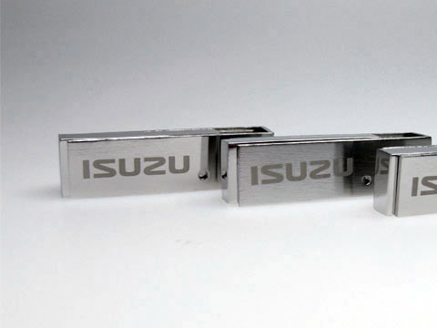 USB-Stick Metall graviert Werbegeschenk, Metall.05, famous,