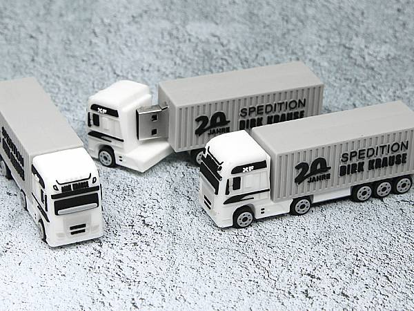 usb stick spedition dirk krause lkw container logo