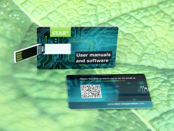 usb visitenkarte kunststoff digitaldruck software kreativ originell