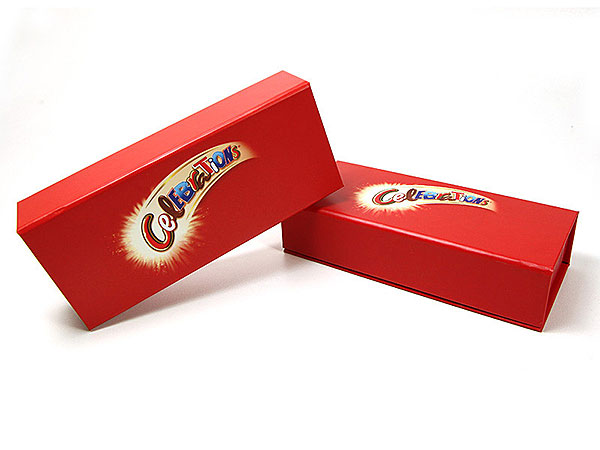 Verpackung rot Celebrations Geschenkbox Magnetbox, Individuelle Klappbox digitaldruck
