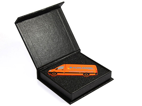 Verpackung USB Kuhlmann Orange, Transporter.01
