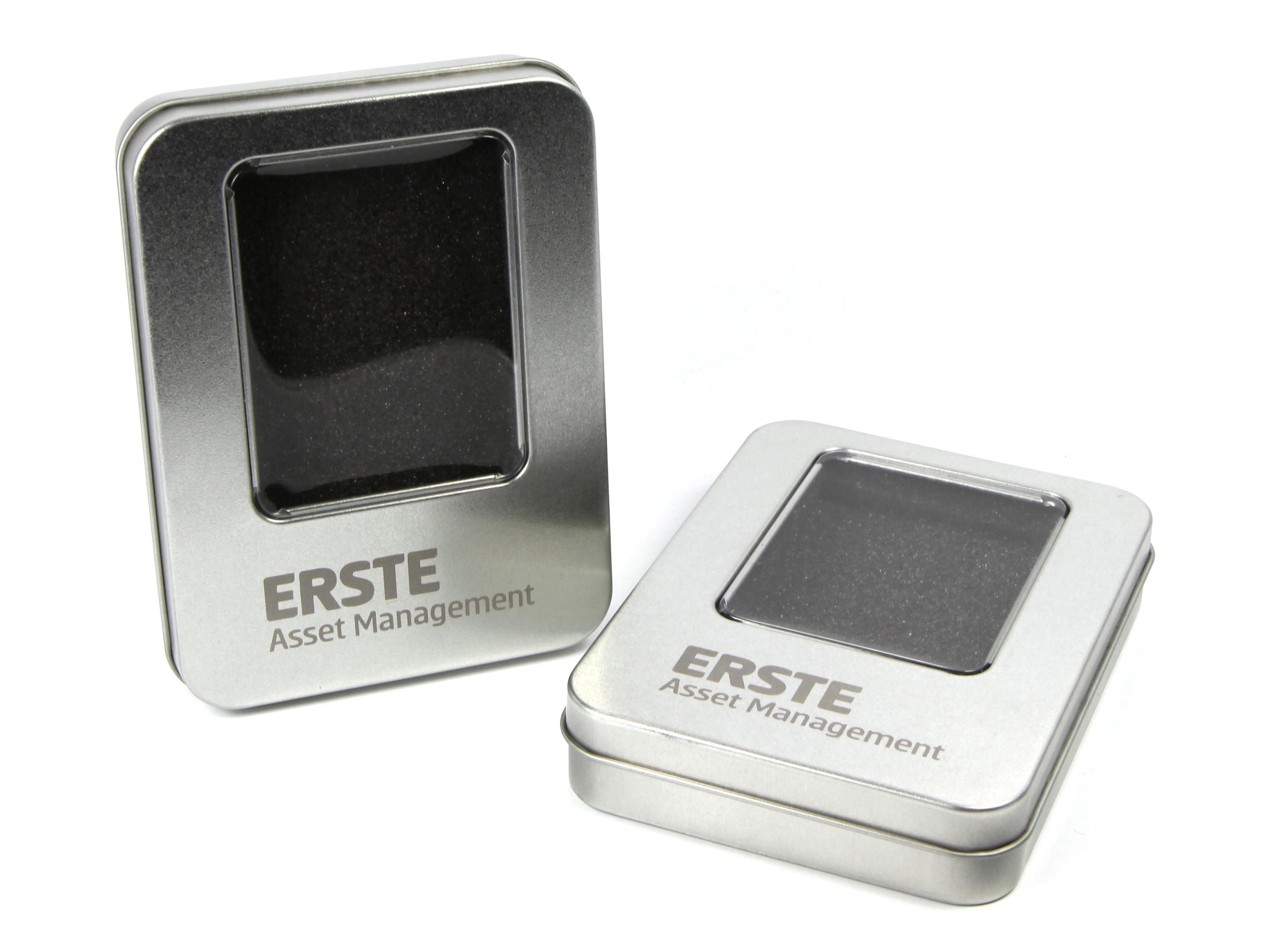 metallbox dose fenster silber logo erste