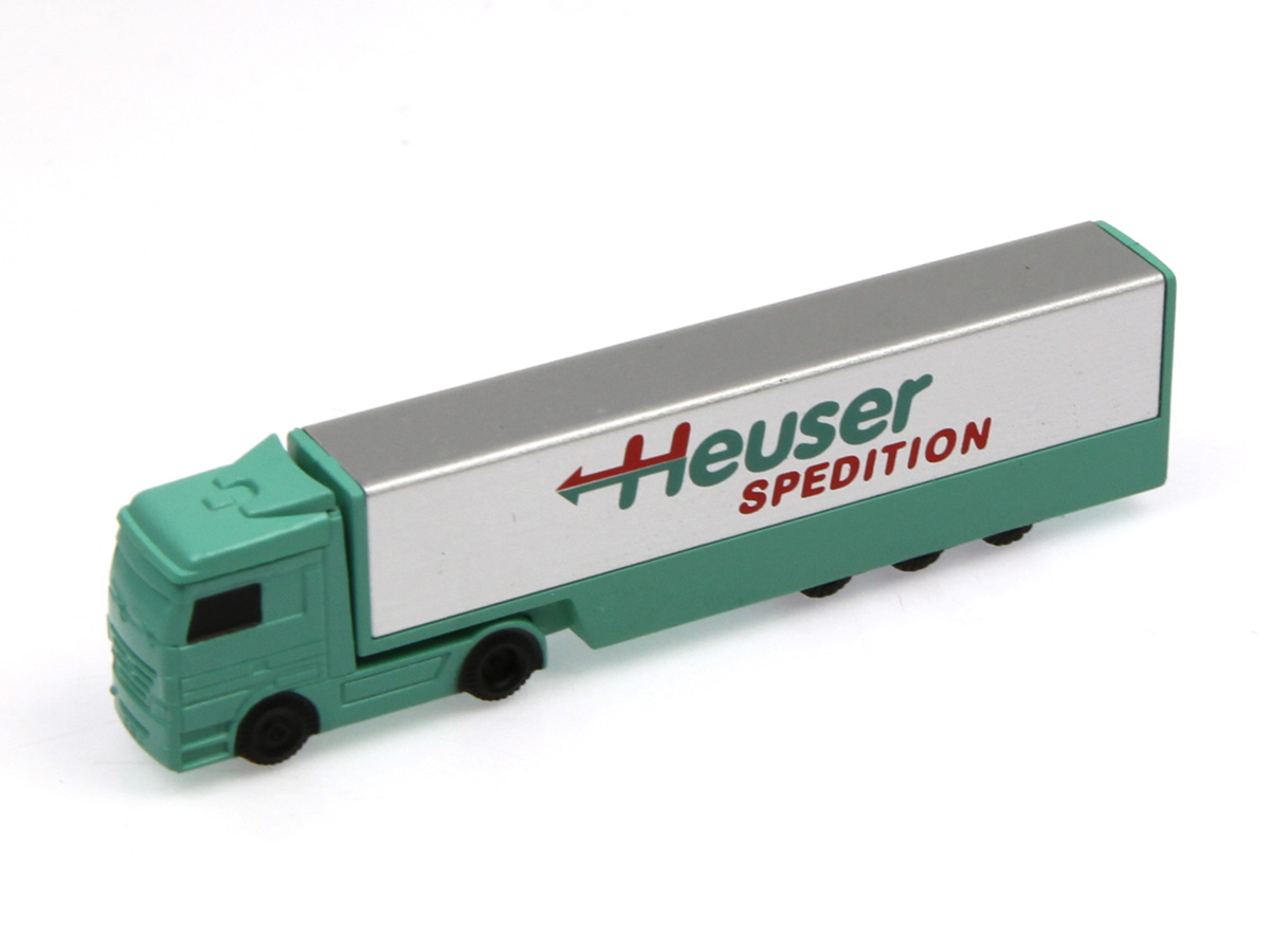 usb stick lkw truck verkehr autobahn spedition gruen logo