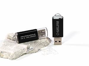 USB-Sticks aus Aluminium - in vielen Farben mit Logo