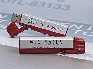 USB-Truck, USB-Stick für Speditionen