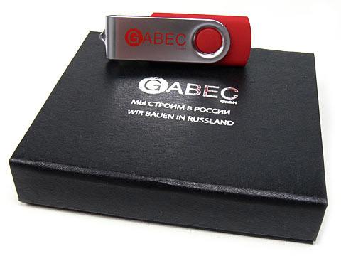 K01 Magnet-Klappbox USB schwarz Gabec, K01 Magnetklappbox