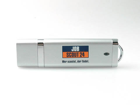 Kunststoff-USB-Stick Job Aufdruck Werbeartikel, Kunststoff.10, famous,
