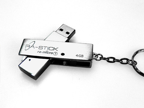 RA-Stick drehbar Metall USB-Stick, Metall.05