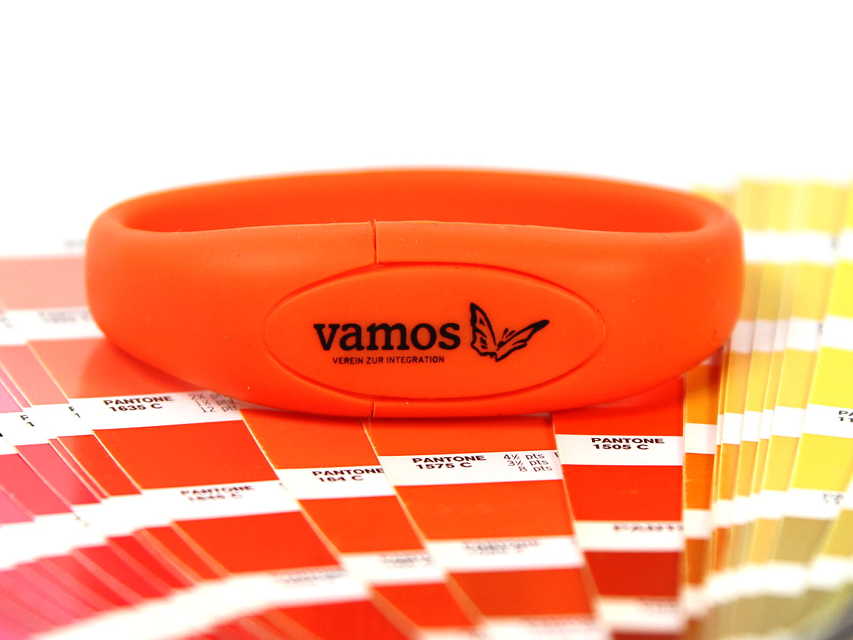 USB Armband orange