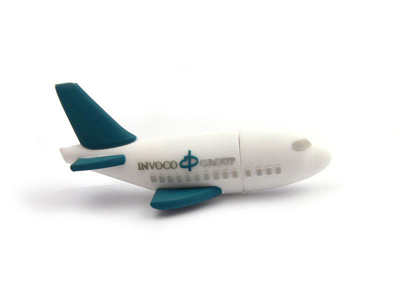 Transport, Flugzeuge, Airlines, Flieger, weiß, CustomModifizierbar, PVC, USB Flugzeug, usb-stick-airplane.01-100.html