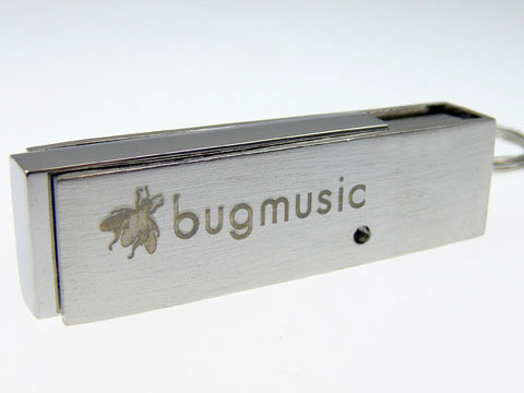 bugmusic gravierter Metall-USB-Stick, Metall.05