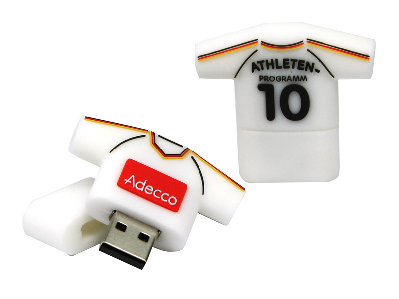 USB Stick Shirt Deutschland schwarz rot gold