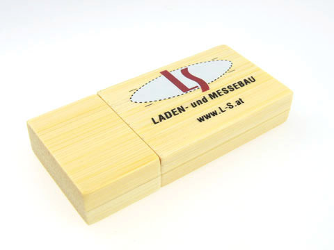 ls werbegeschenk usb-stick, Holz.03