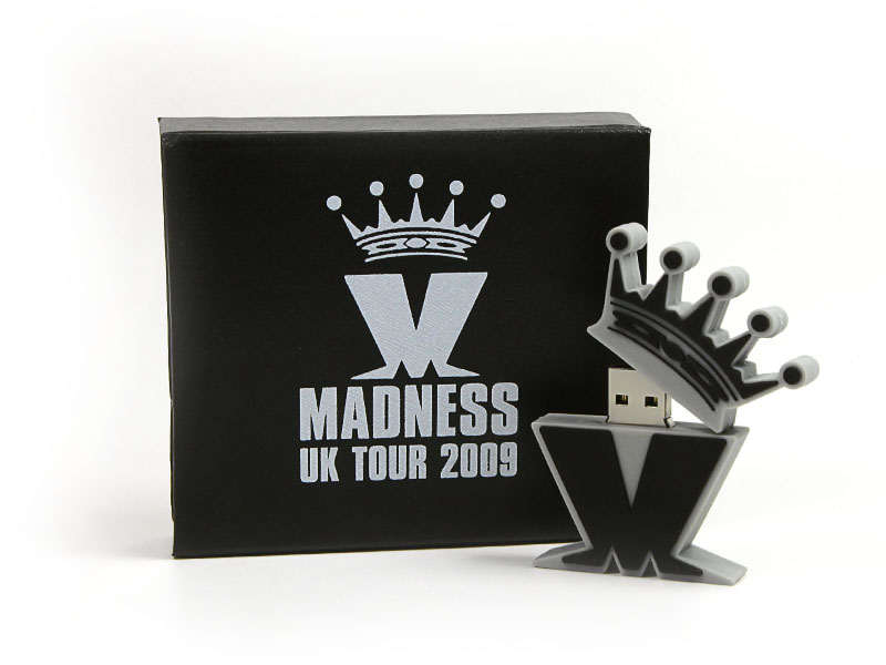 Madness tour verpackung geschenk usb-stick schwarz, K01 Magnetklappbox, famous, 