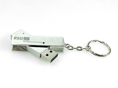 rsu drehbarer usb-stick metall, Metall.05