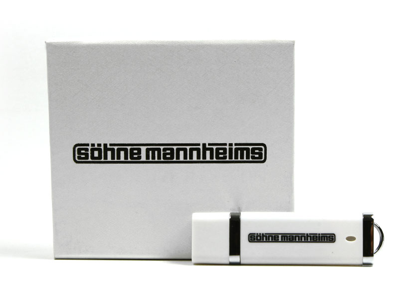 söhne mannheims geschenkverpackung usb-stick, K01 Magnetklappbox, famous, 