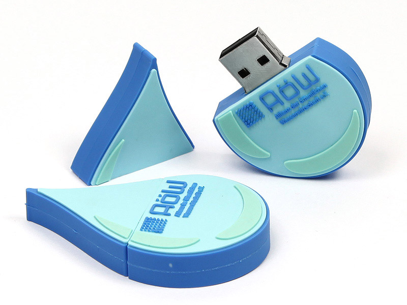 usb-stick-logo-freiform-100.html, Logo, Wassertropfen, CustomLogo, PVC