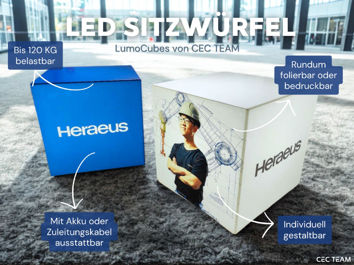 LED Sitzwürfel