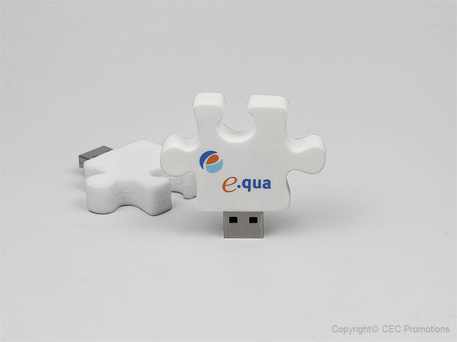 Puzzle, Puzzleteil, Spiele, Spielehersteller, weiß, puzzleteile, CustomProdukt, PVC, USB Puzzleteil