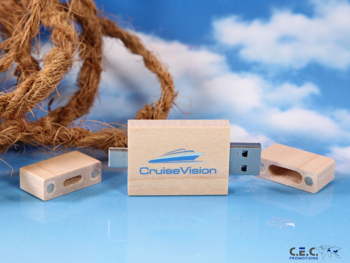 usb stick natureblock usbc usba holz hellbraun druck