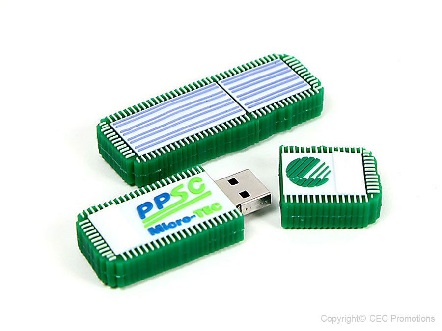 usb-stick-logo-freiform-100.html, Reinigung, Riniger, Putzlappen, Mopp, Produkt USB Stick, grün, weiß, CustomLogo, PVC