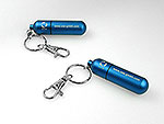Aluminium USB-Stick blau wasserdicht schlüsselanhänger