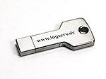 USB-Stick Key Schluessel-01 silber metall, deckel, USB-Key.01