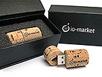 USB-Stick Korken-02 Bio-Oeko bedruckt, USB-Korken.02